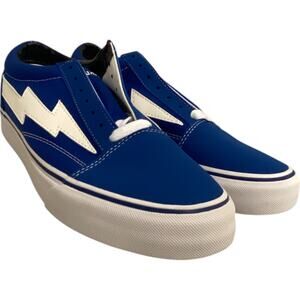 Revenge X Storm Ian Connor Sneakers Mens Size 7 Blue Suede Leather Upper NEW